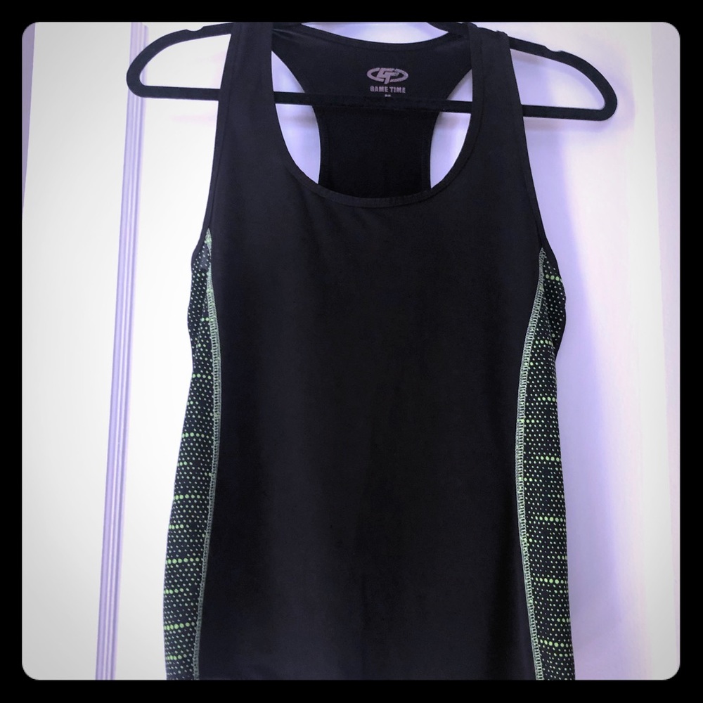 Racer back dry fit tank top